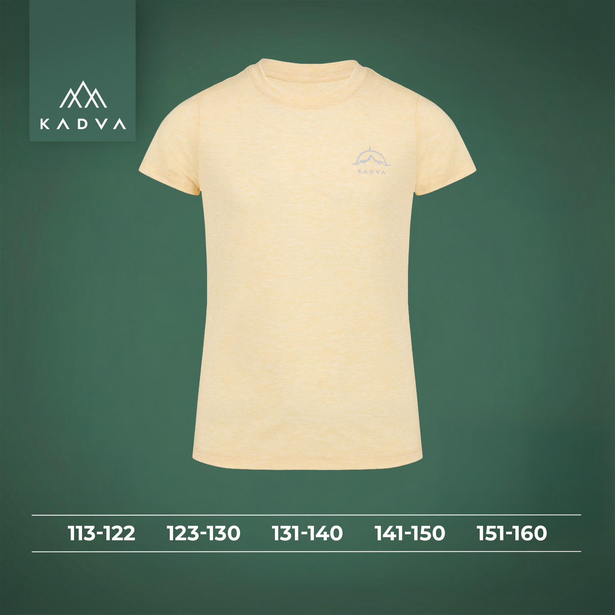 Camiseta de trekking infantil KADVA Merivra 2/7