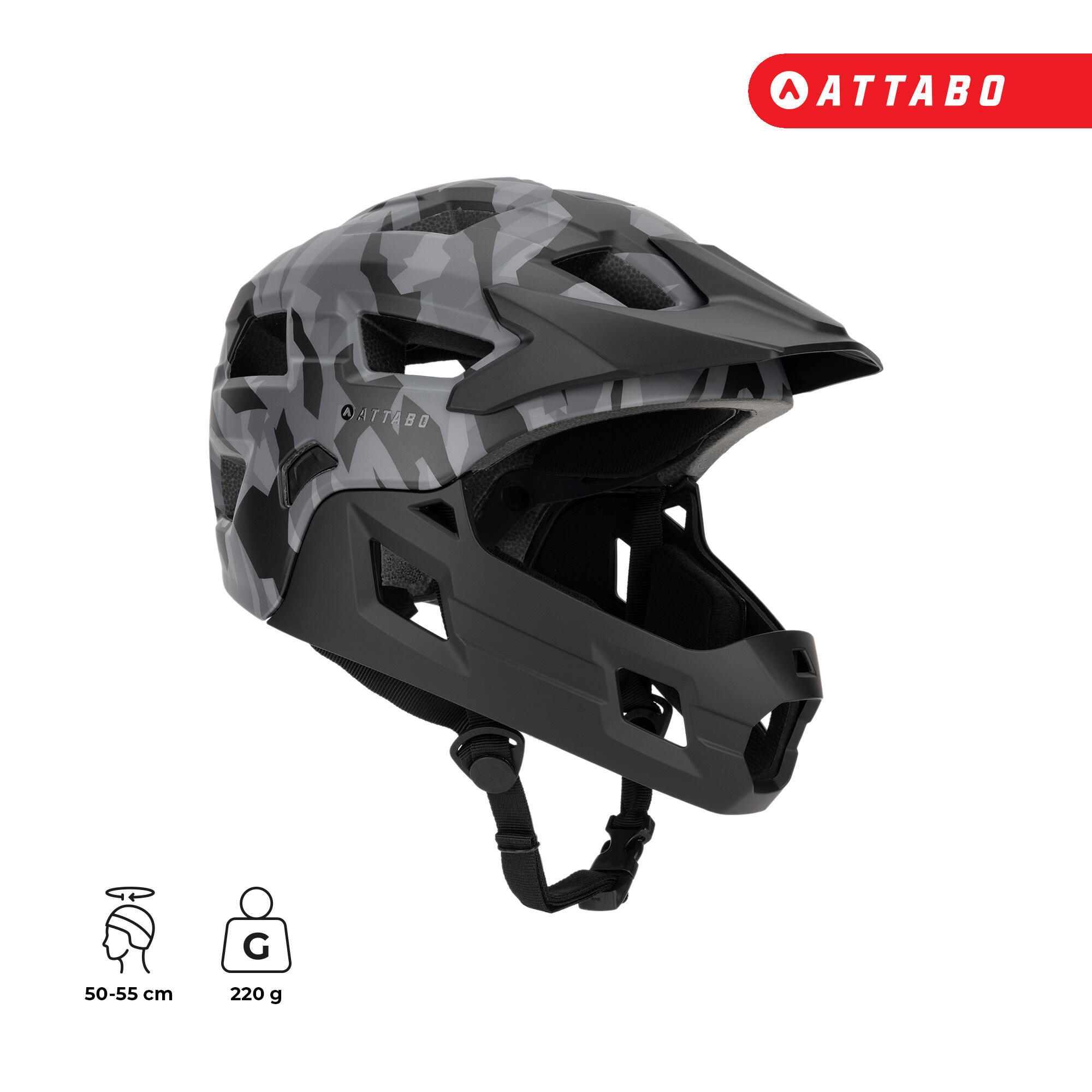 Kask rowerowy dziecięcy ATTABO Predator 2/7