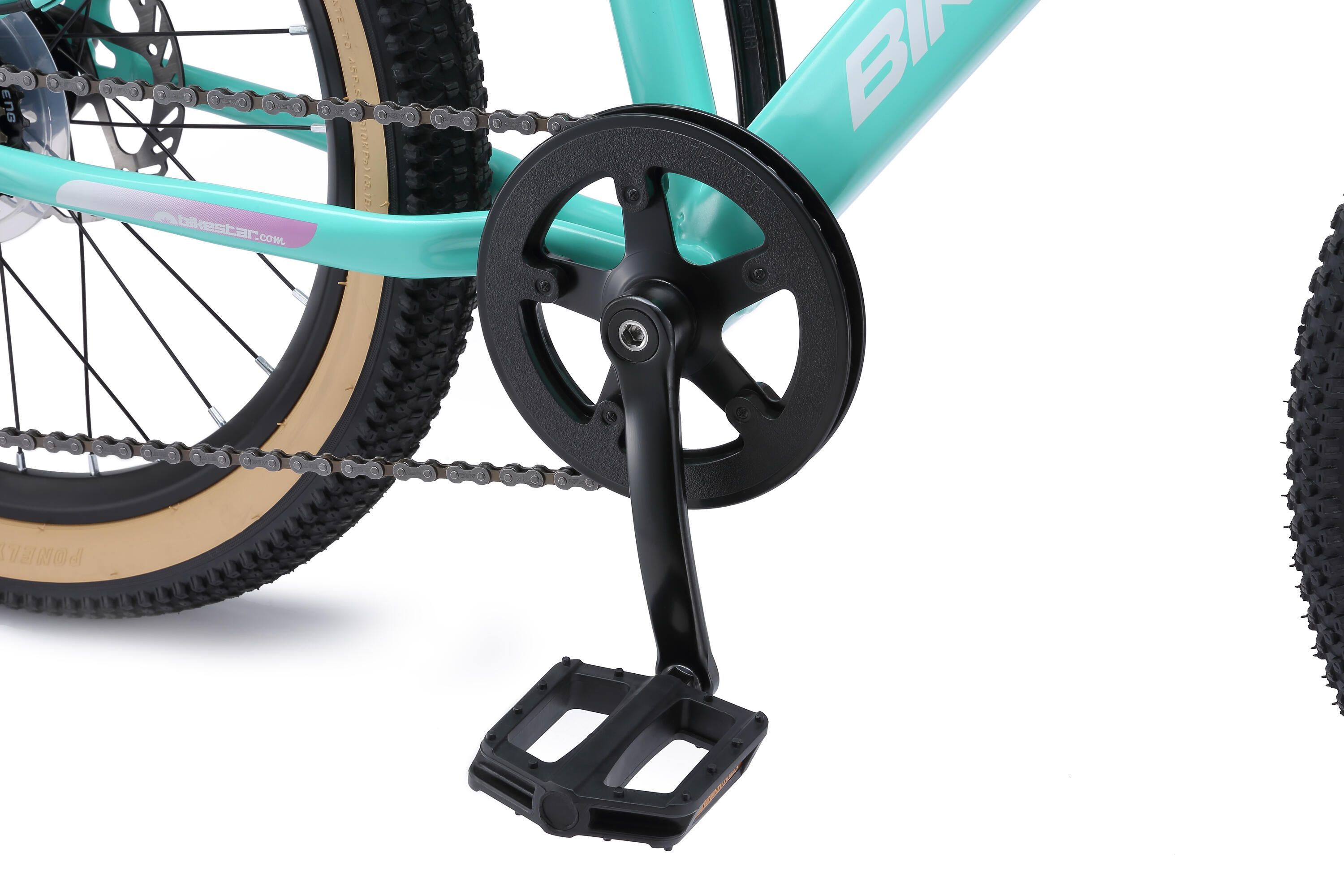 MTB 24" kinderfiets 9 jaar, hardtail, 21 versnellingen, schijfremmen 6/7