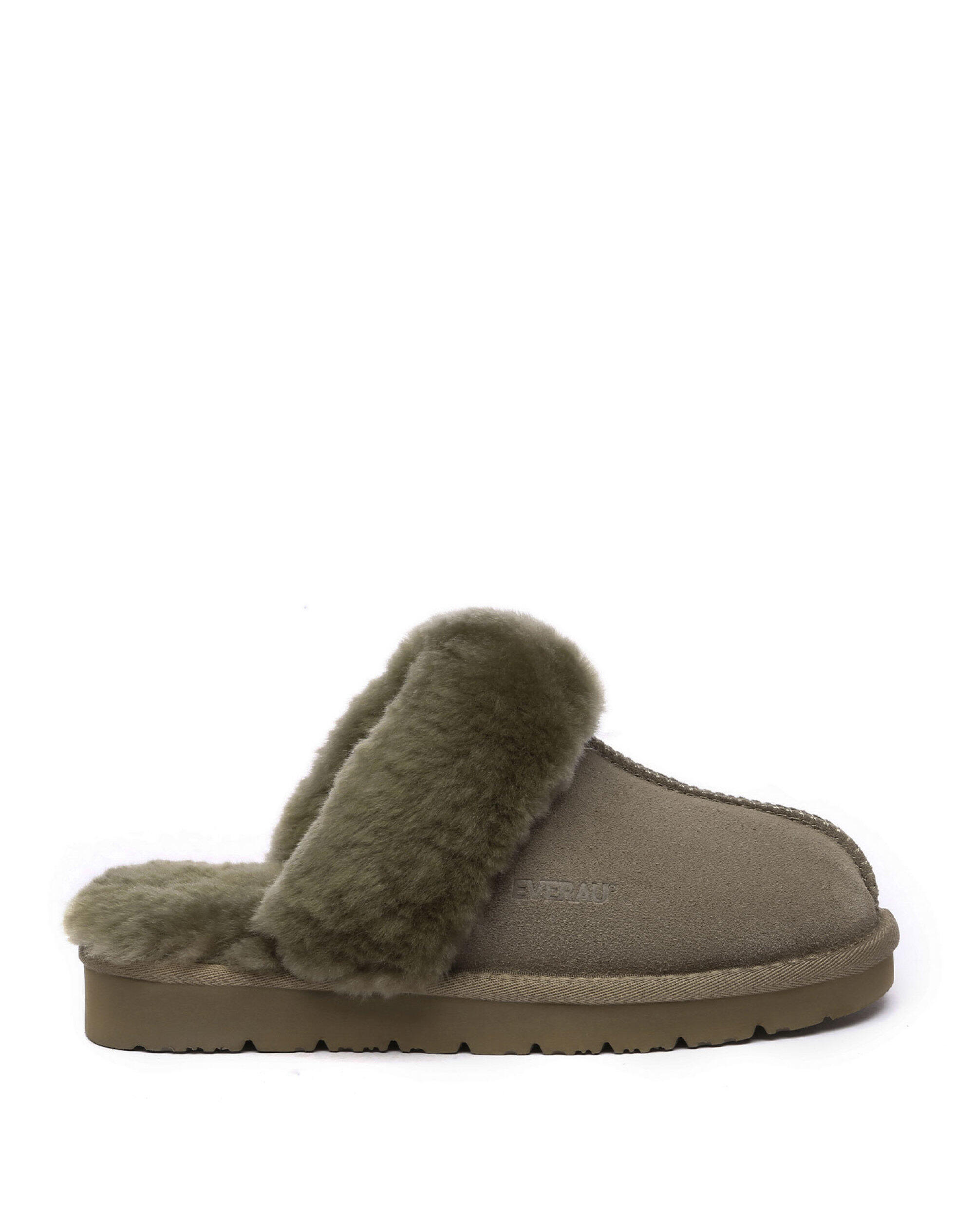 Everau Unisex Muffin Slipper Suede