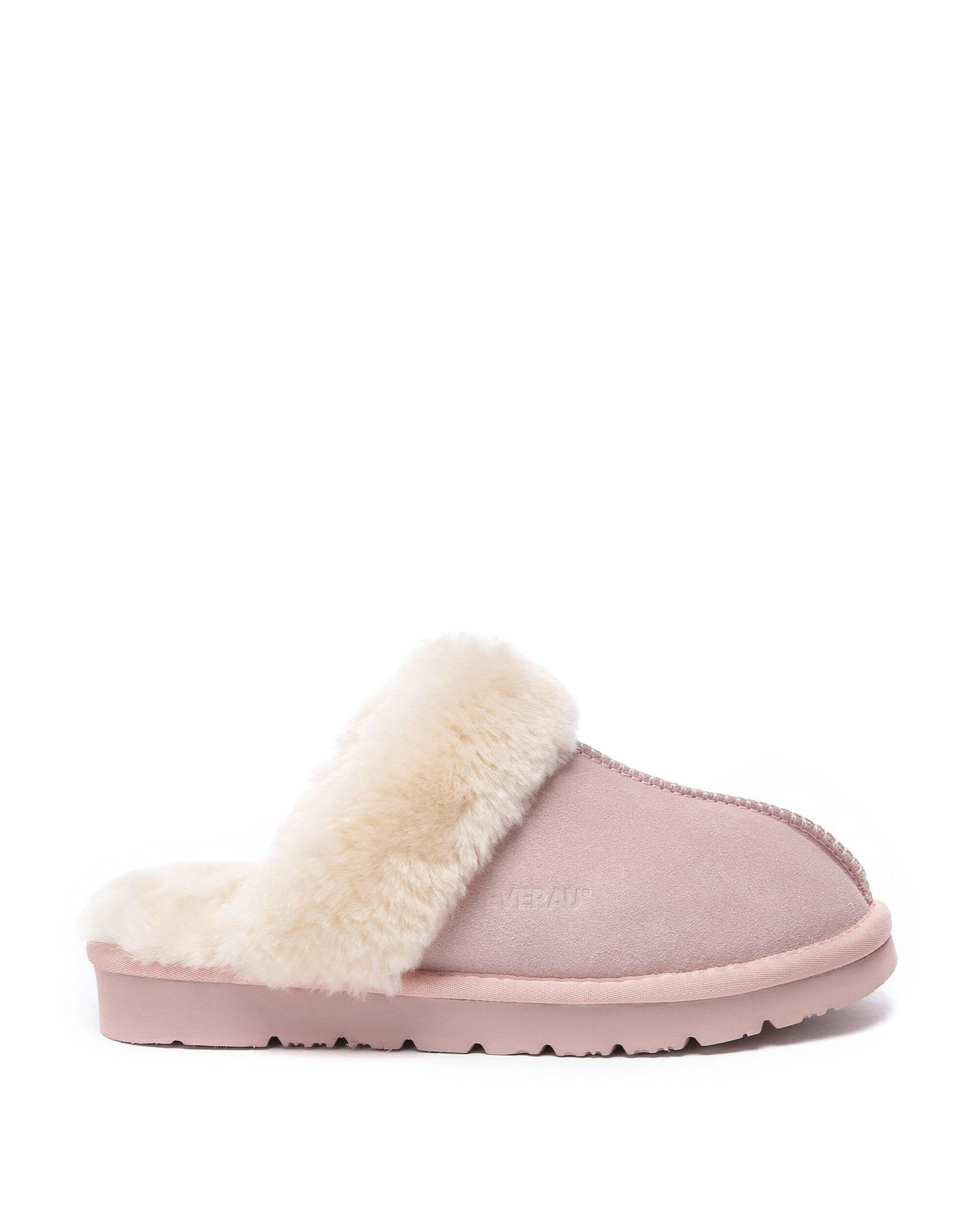 Everau Unisex Muffin Slipper Suede