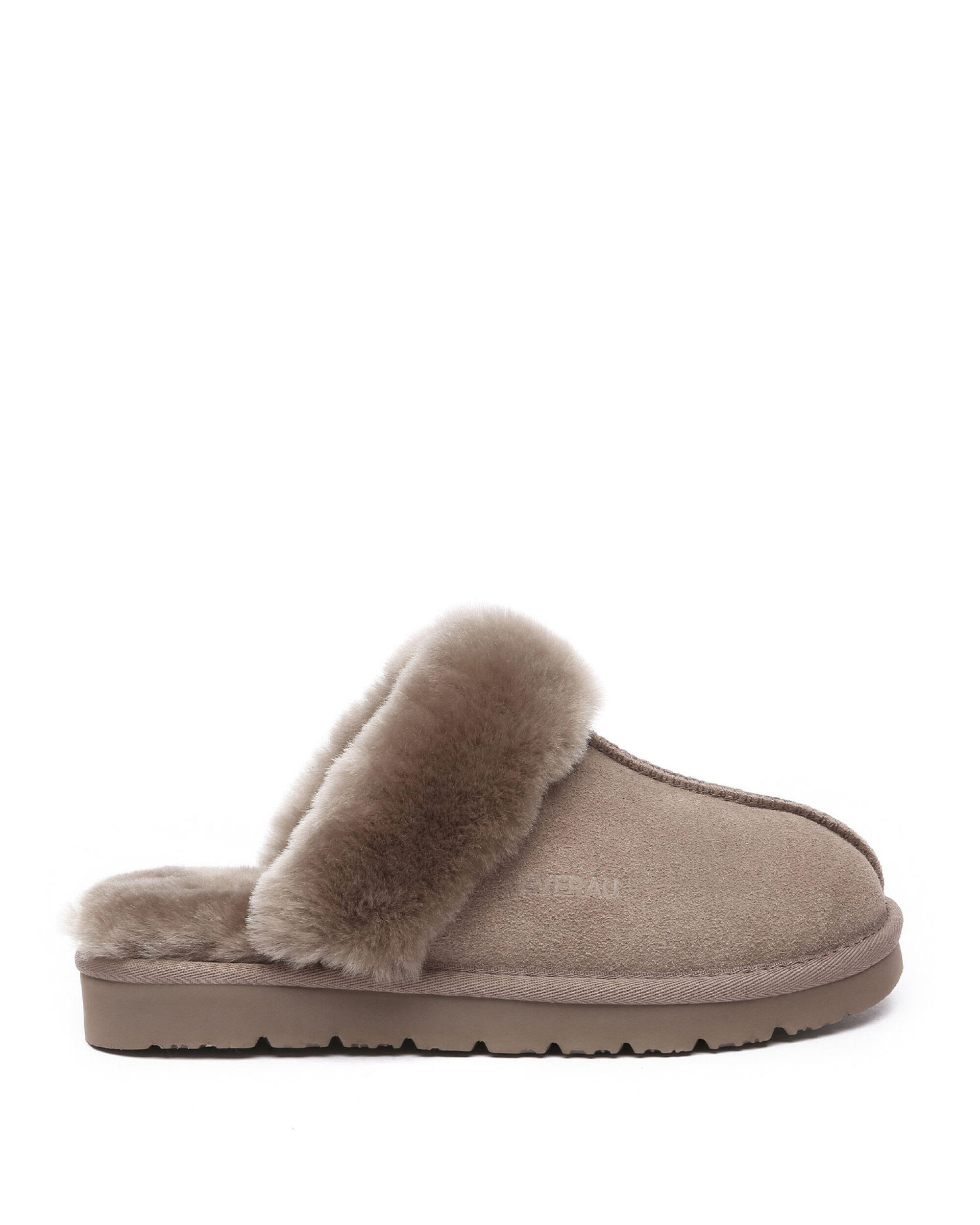 Everau Unisex Muffin Slipper Suede