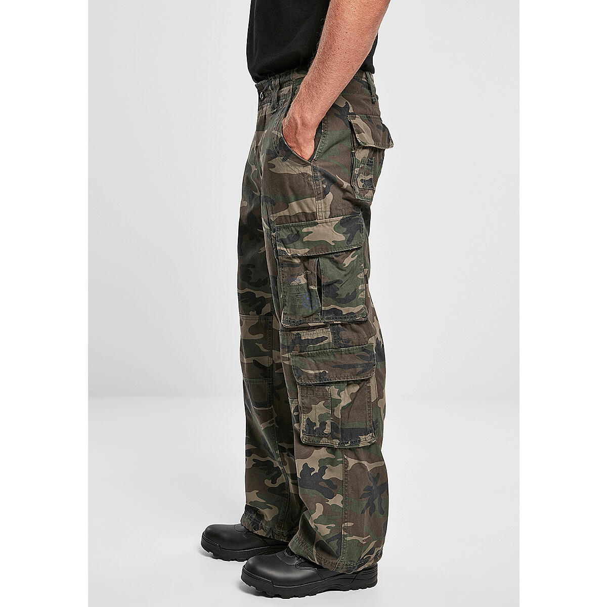 Brandit Pure Vintage Pants Herren (Woodland) Größe L 5/6