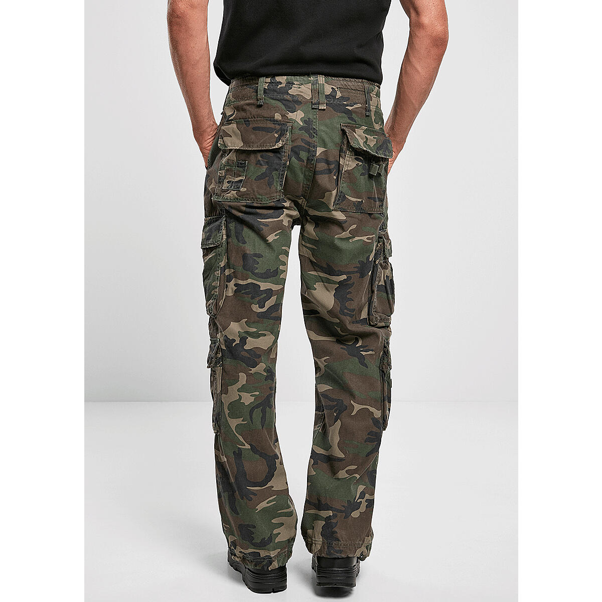 Brandit Pure Vintage Pants Herren (Woodland) Größe L 4/6