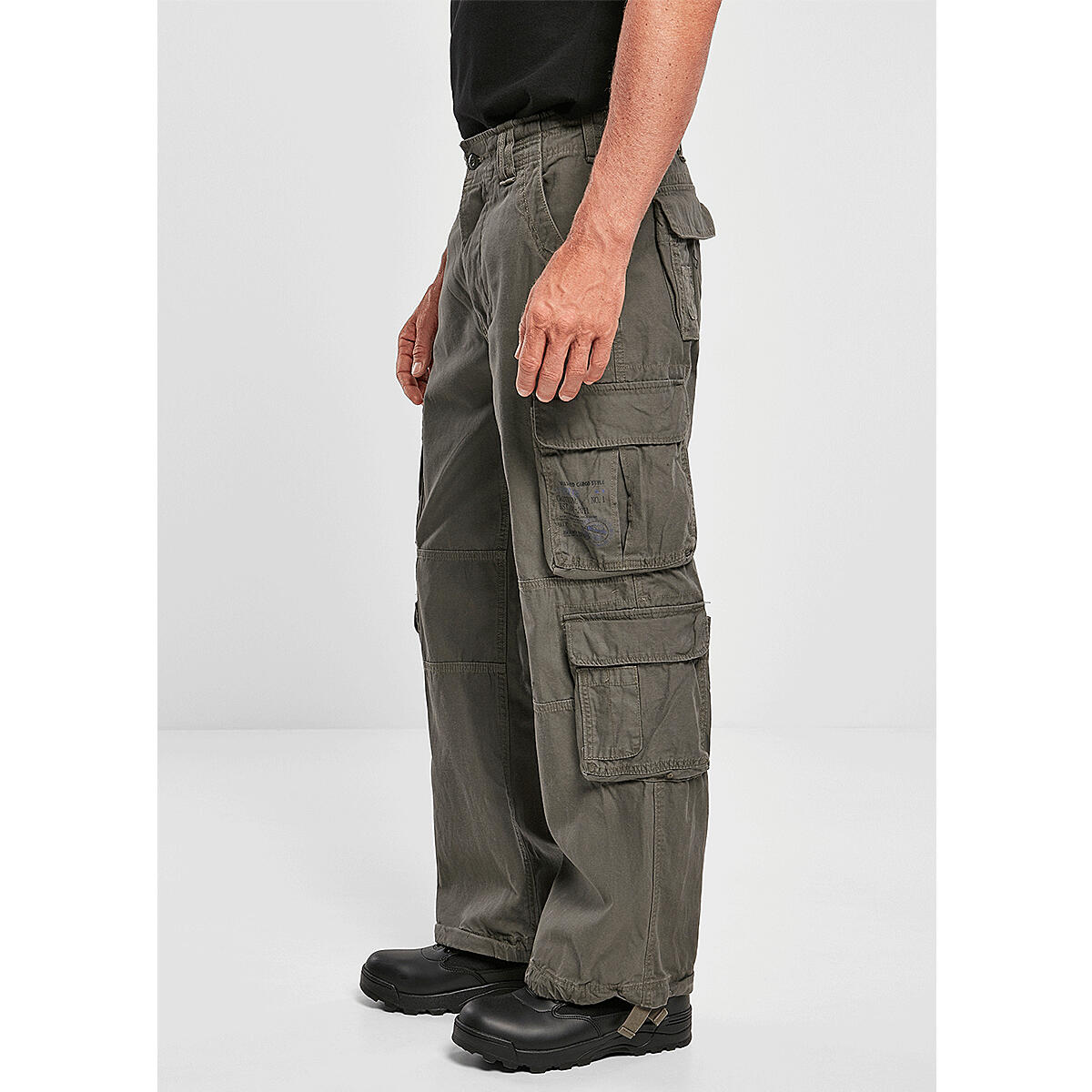 Brandit Pure Vintage Pants Herren (Olive) Größe XXL 5/6