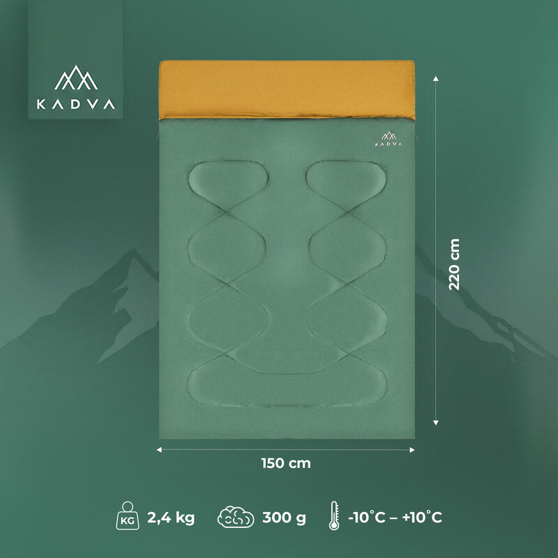 Sac de dormit dublu KADVA Double