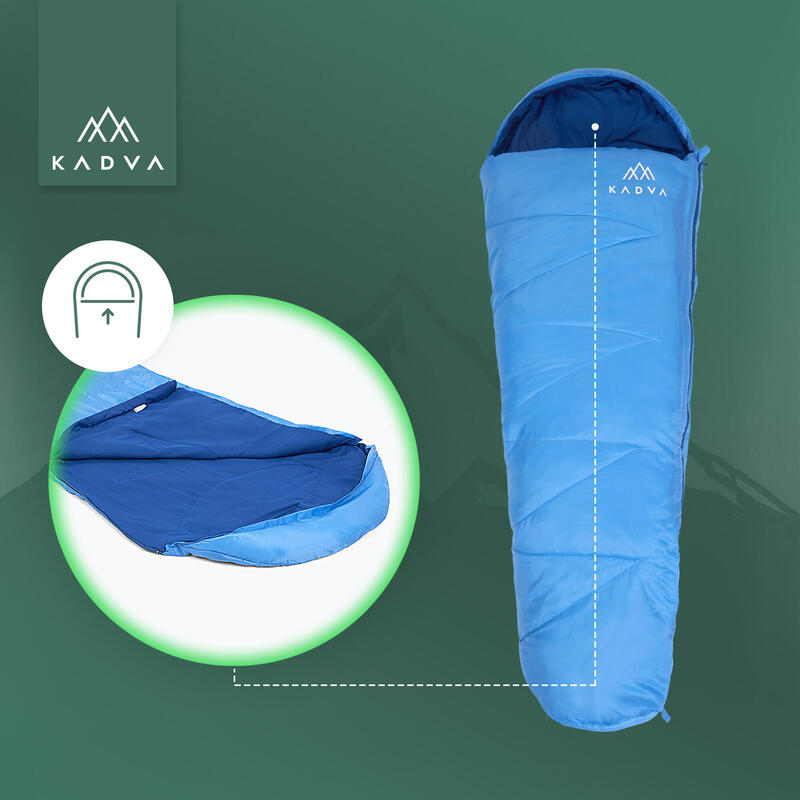 Sac de dormit pentru copii KADVA Brunos