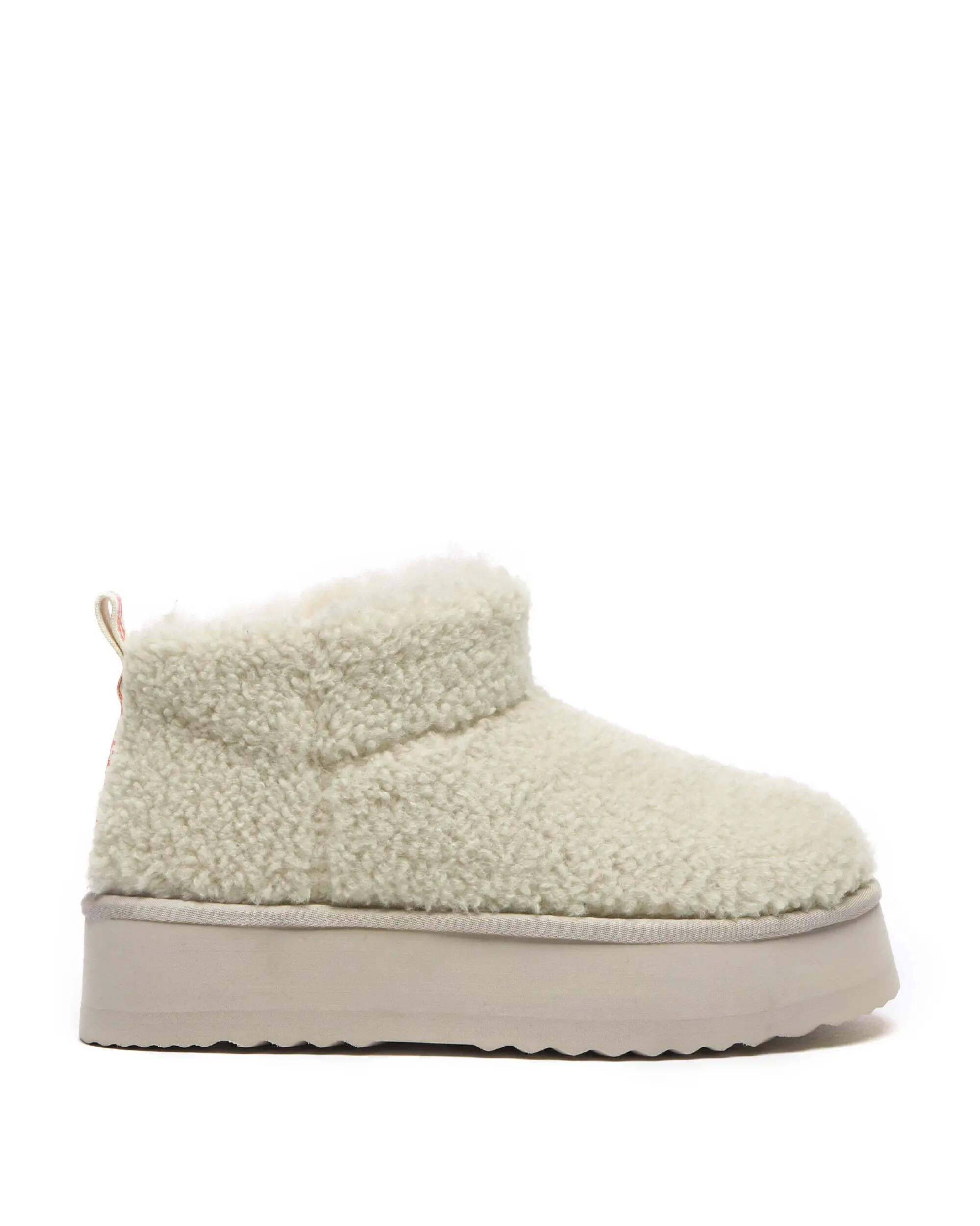 Everau Womens Ultra Platform Teddycozy