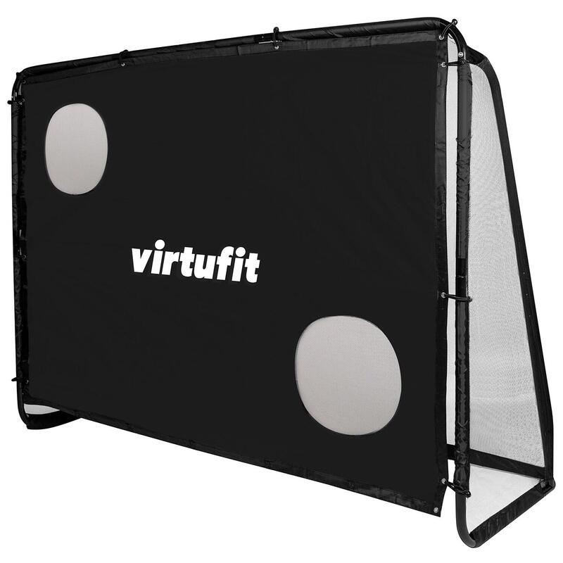 VirtuFit Soccer Goal Pro avec mur de but - But de football - 220 x 170 cm