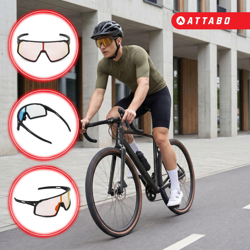 Ochelari de soare pentru bicicletă ATTABO Stilb