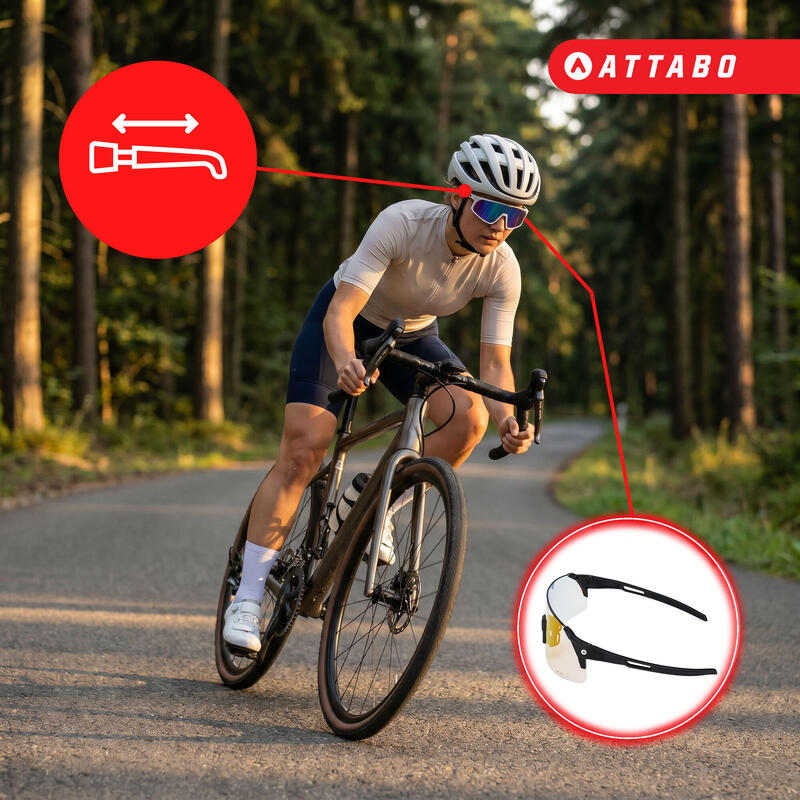 Ochelari de soare pentru bicicletă ATTABO Stilb