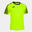 T-shirt manga curta andebol Homem Joma Hispa iii amarelo fluorescente