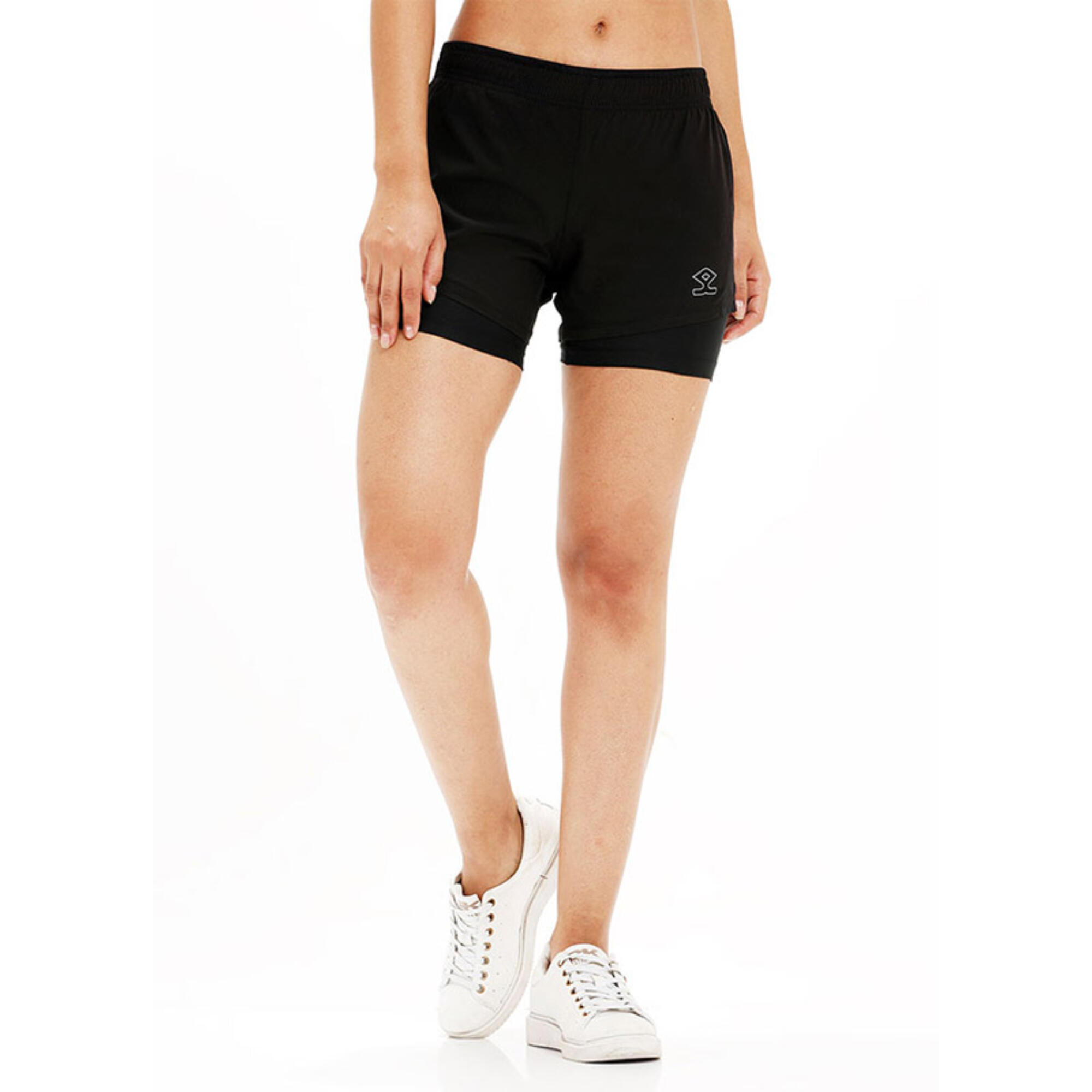 Shrey Womens Pro Double Layer Shorts