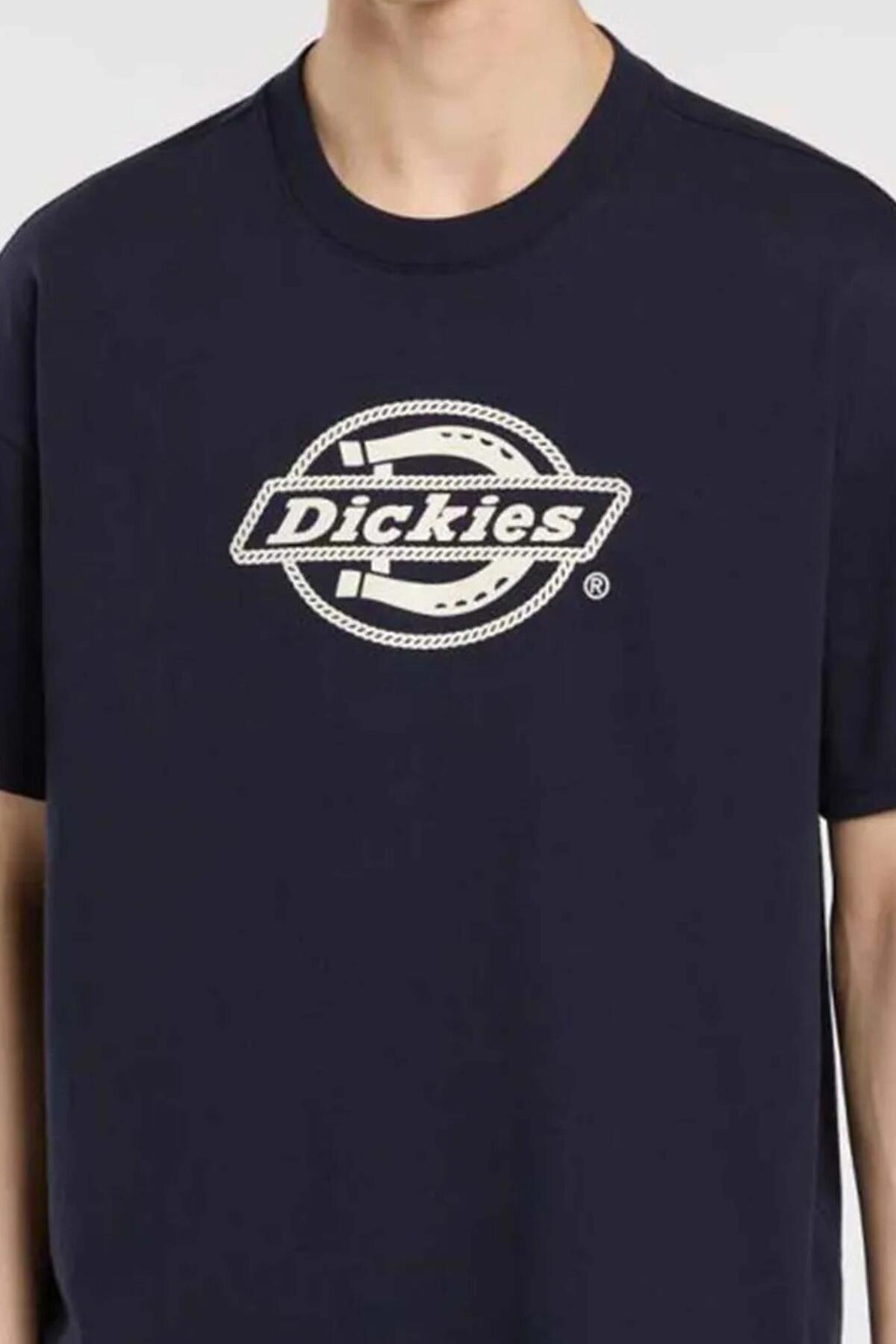 Camiseta Dickies Forth para Hombre - Estilo Marino 5/5