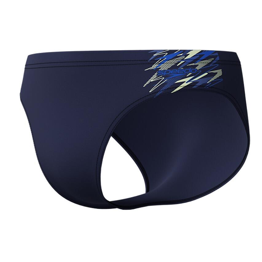 Heren Medley Logo 7cm Zwemslip Blauw 7/7