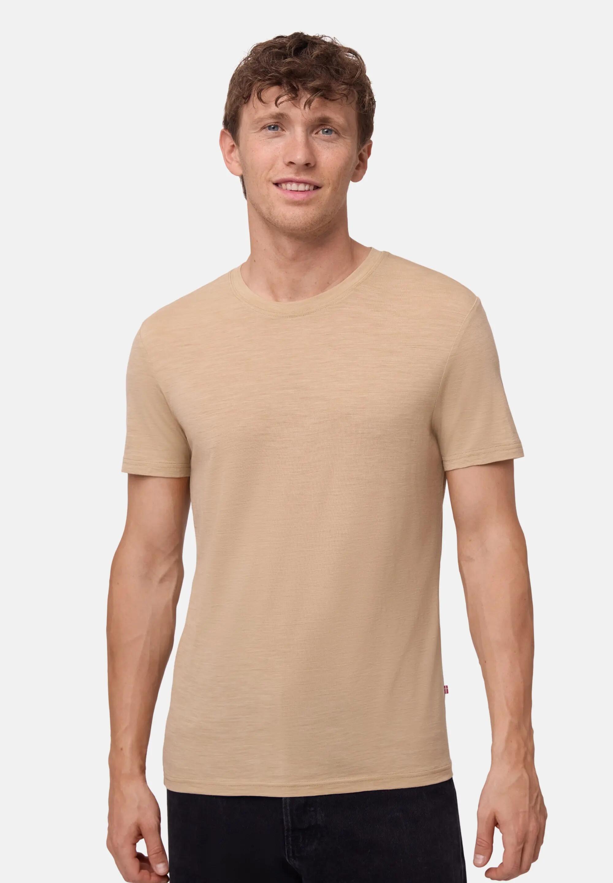 Camiseta Hombre 100% Lana Merina Ligera Resistente a los Olores Interior 2 Pack 3/6
