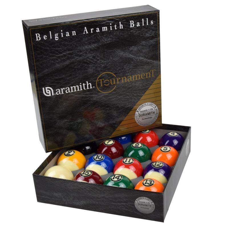 Aramith Pool ballen set US Tournament 2/2