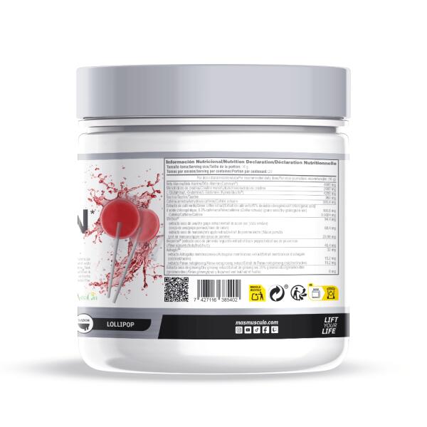 Kongestion Preworkout - 320g Lolly MASMUSCULO 3/6