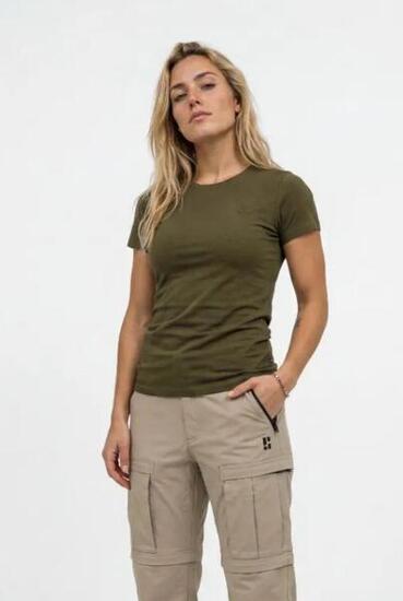 Poederbaas Outdoor-T-Shirt Damen SOLX Merinowolle