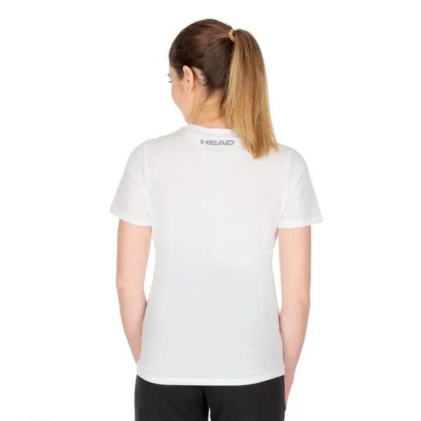 Head Lucy Womens White Tennis T-Shirt 2/2