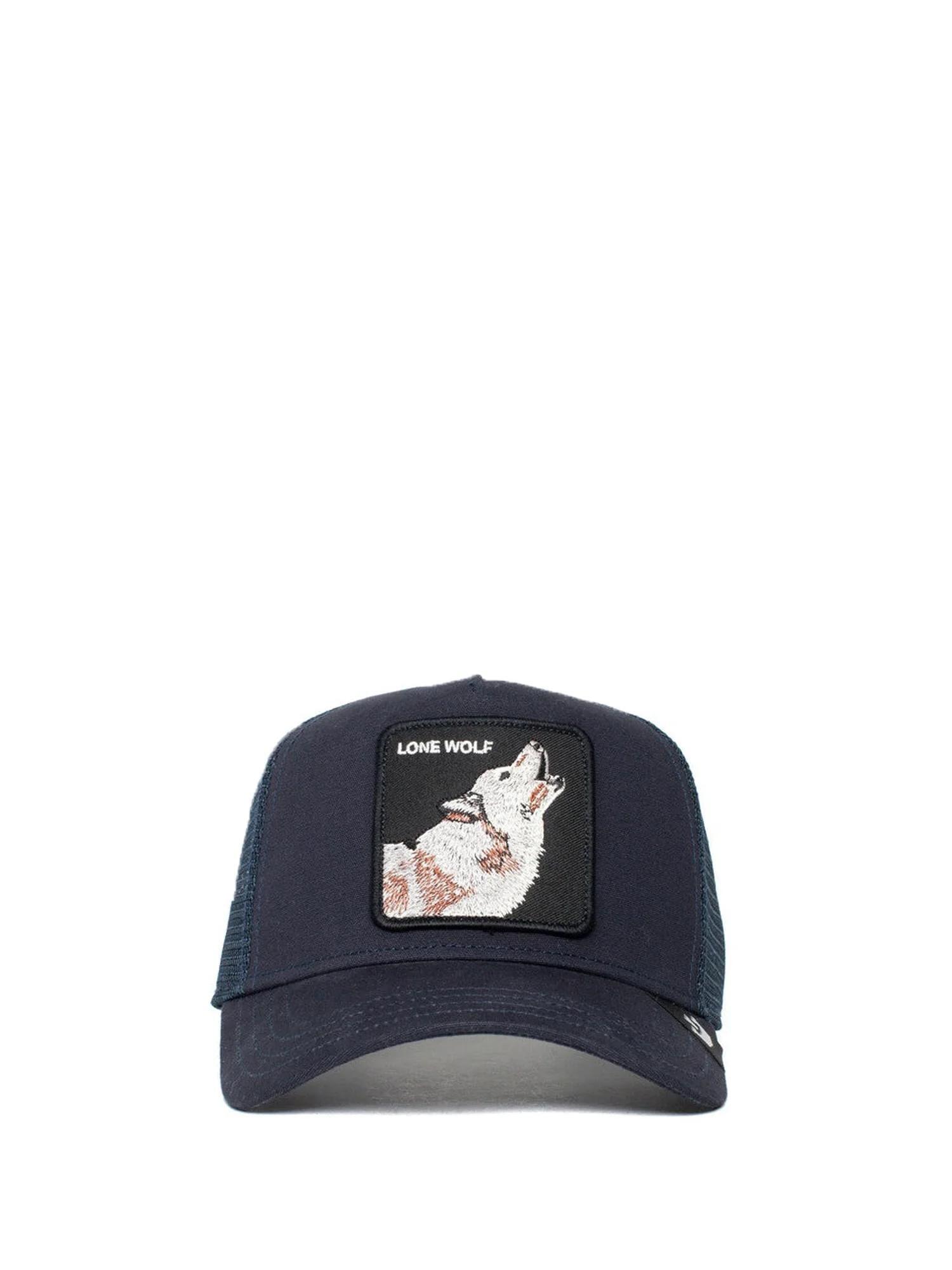 Cap Goorin Bros Lone Wolf navy 5/7