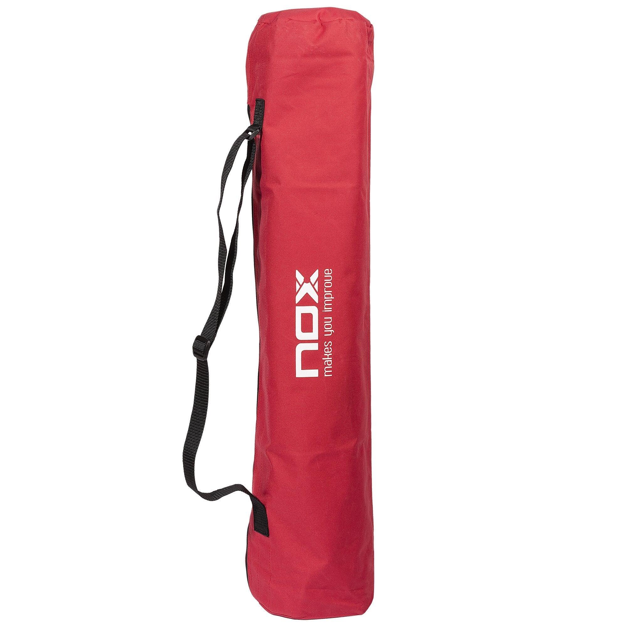 Cesto plegable con ruedas para clases de pádel 7/7