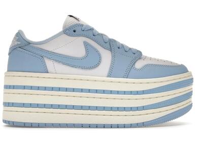 Jordan 1 Low Triple Stack Psychic Blue White - Donna