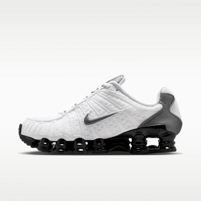 Nike Shox TL uomo scarpe sport walking 45 bianco-nero