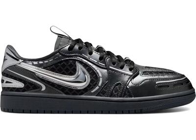 Jordan 1 Low Method of Make V3 Black Metallic Silver (Women's)