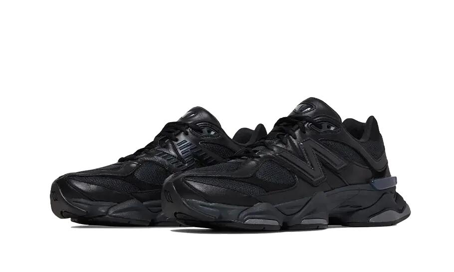 Schoenen - outdoor - heren - 9060 triple black - leer, glad 2/3