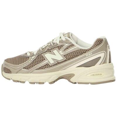 New balance 740 bungee lace brown beige (gs)