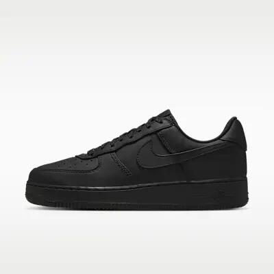 Męskie buty sportowe NIKE AIR FORCE 1 LOW RETRO PREMIUM Black / Black / White