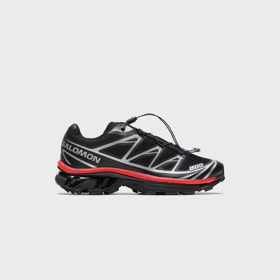 Salomon XT-6 homme - Noir, Fiery Red, Silver