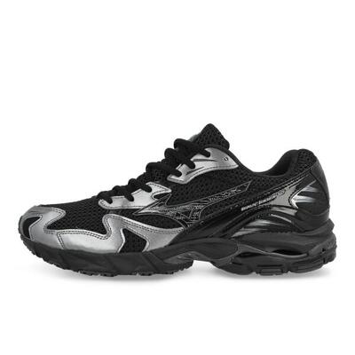 Mizuno Wave Rider 10 Black Black Sand Metallic Gray