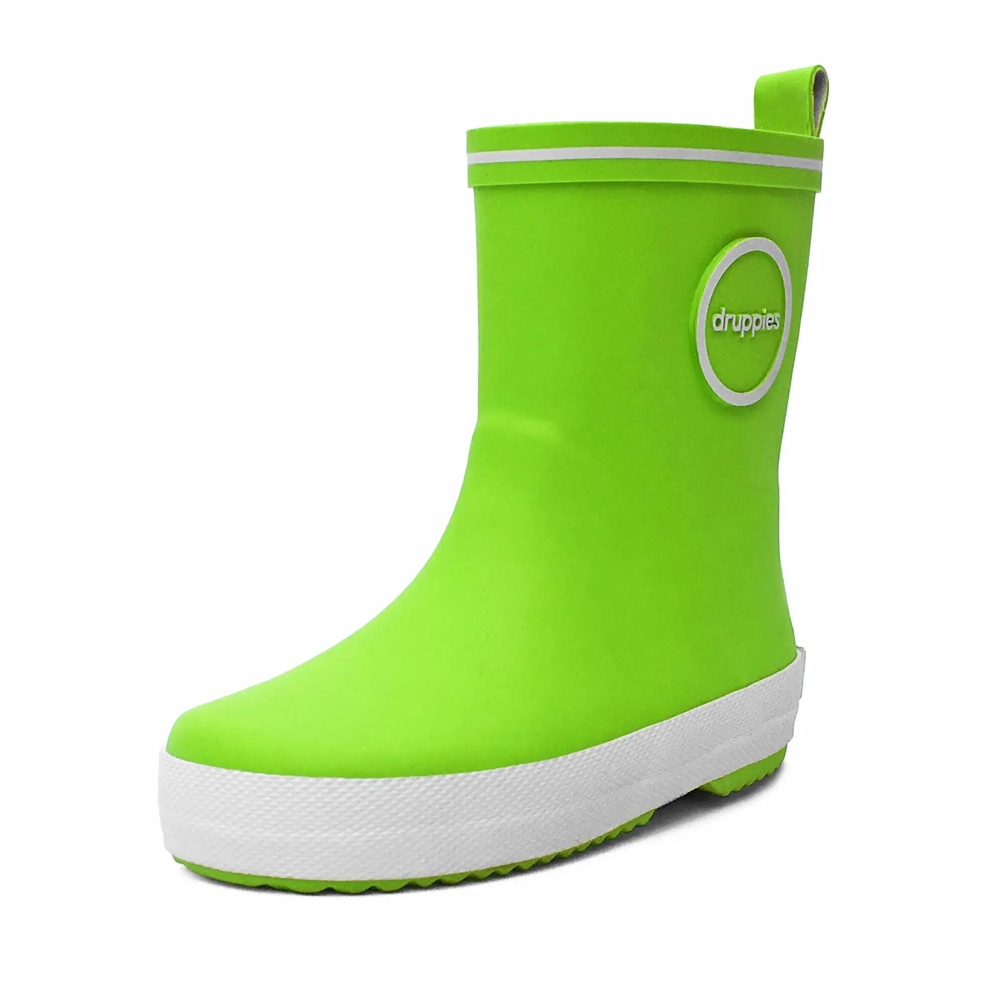 Regenlaarzen Dames - Natuurrubber Laarzen - Fashion - Groen - EU 37 3/9