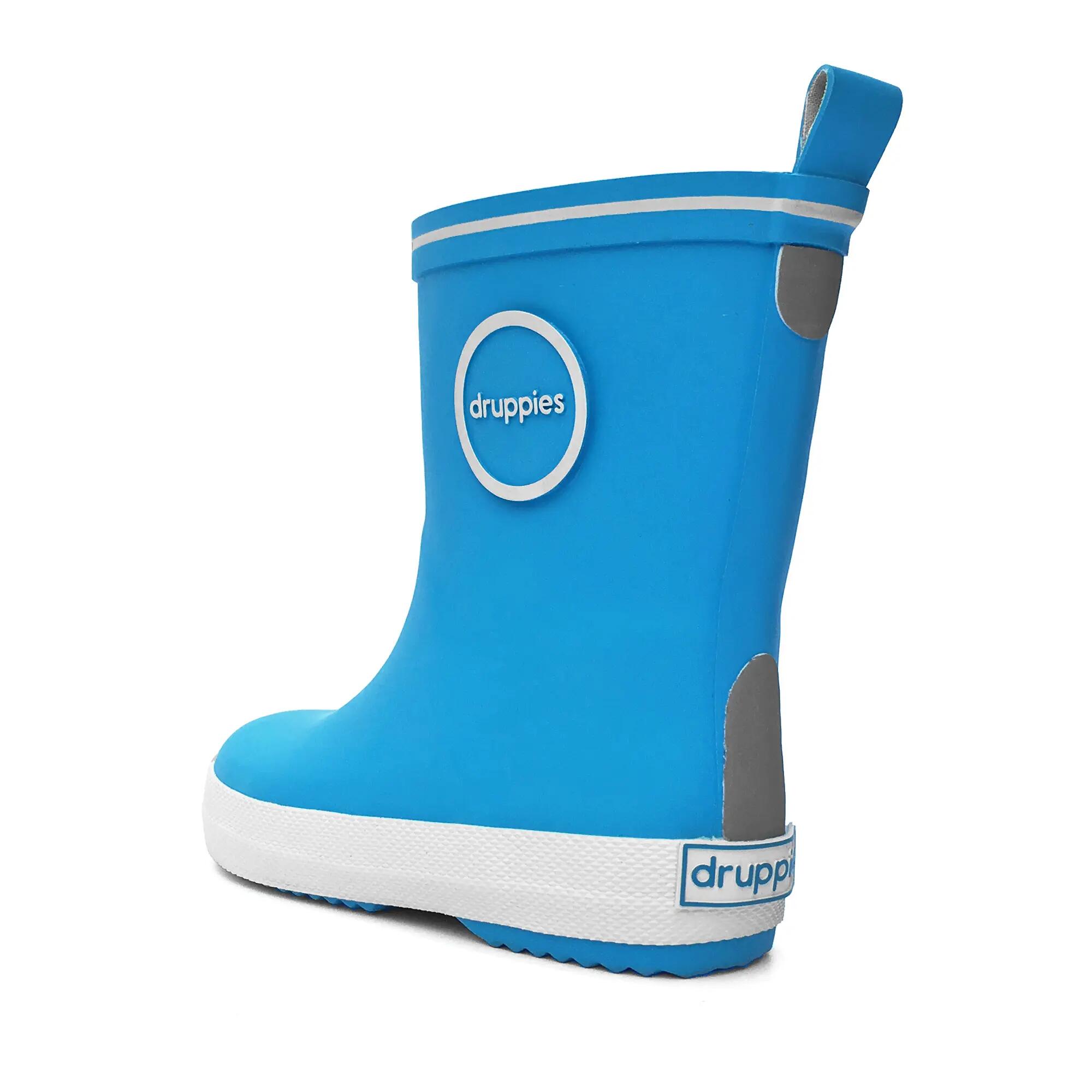 Regenlaarzen Kinderen - Natuurrubber Laarzen - Fashion - Blauw - EU 25 2/8