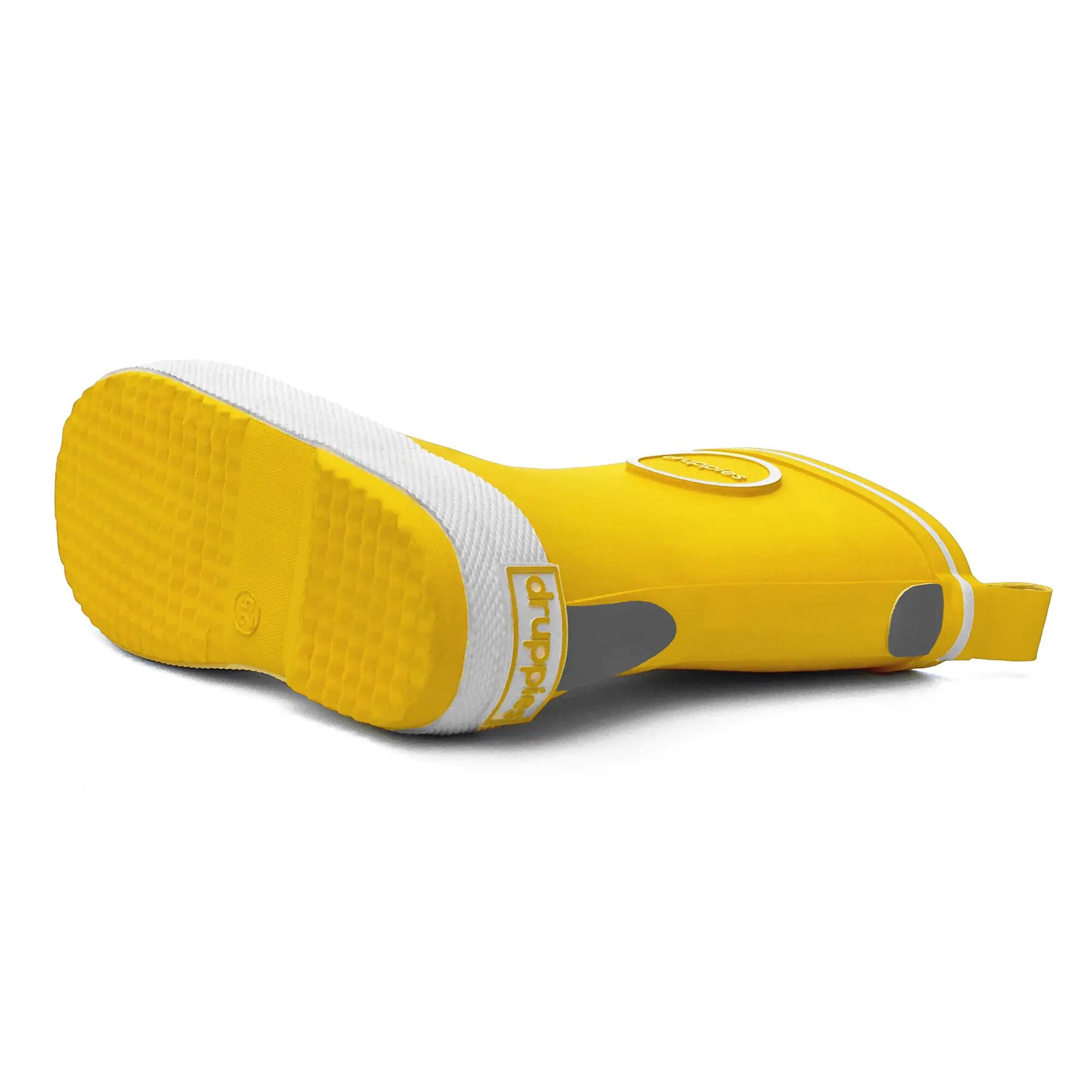 Regenlaarzen Dames - Natuurrubber Laarzen - Fashion - Geel - EU 38 5/9