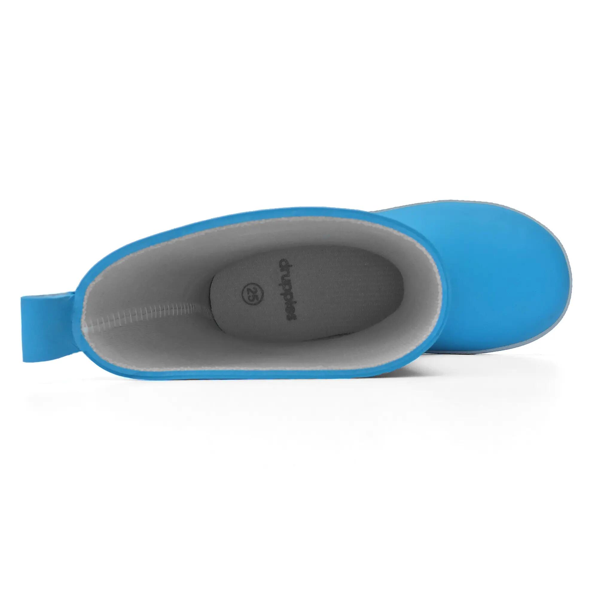 Regenlaarzen Kinderen - Natuurrubber Laarzen - Fashion - Blauw - EU 25 6/8