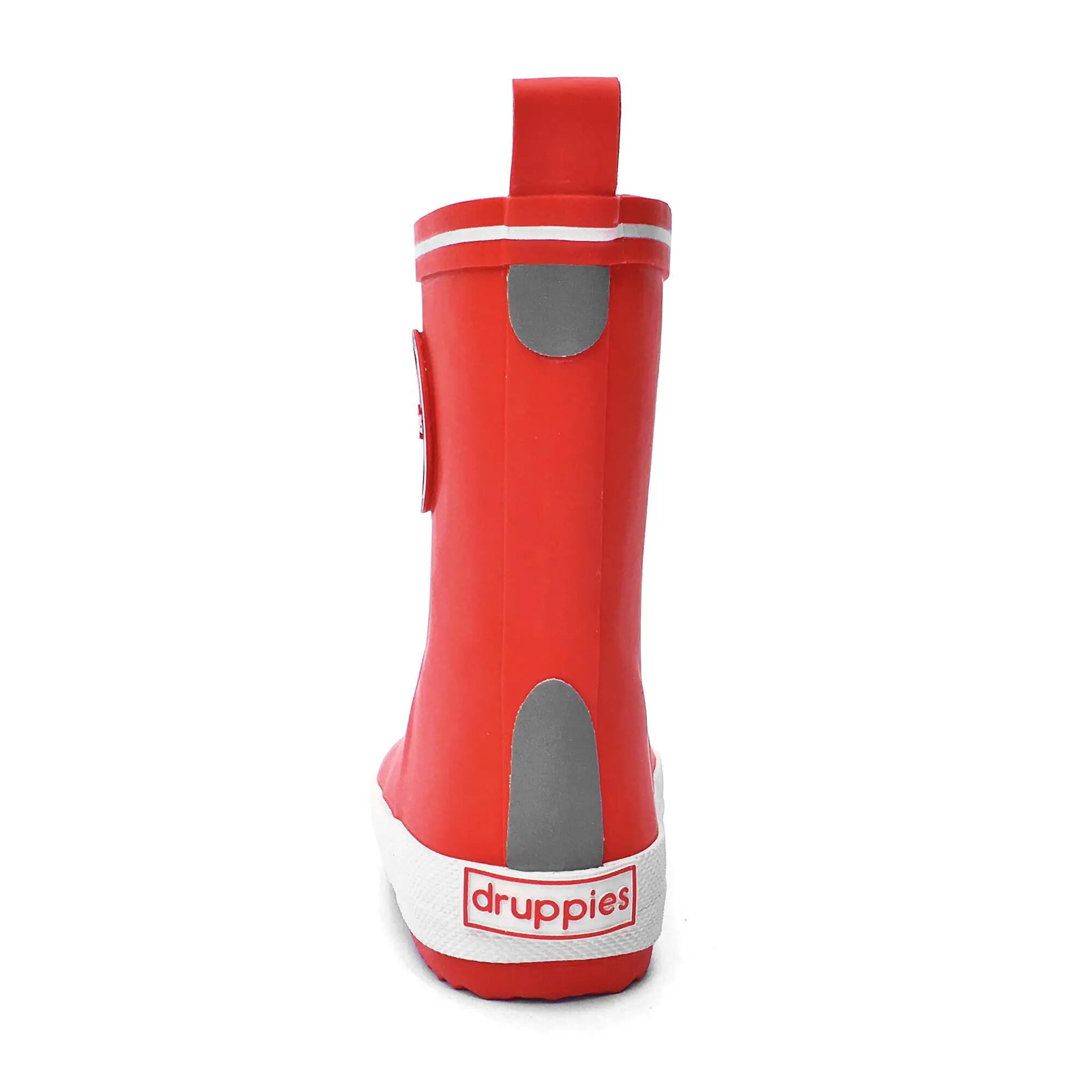 Regenlaarzen Dames - Natuurrubber Laarzen - Fashion - Rood - EU 37 4/9