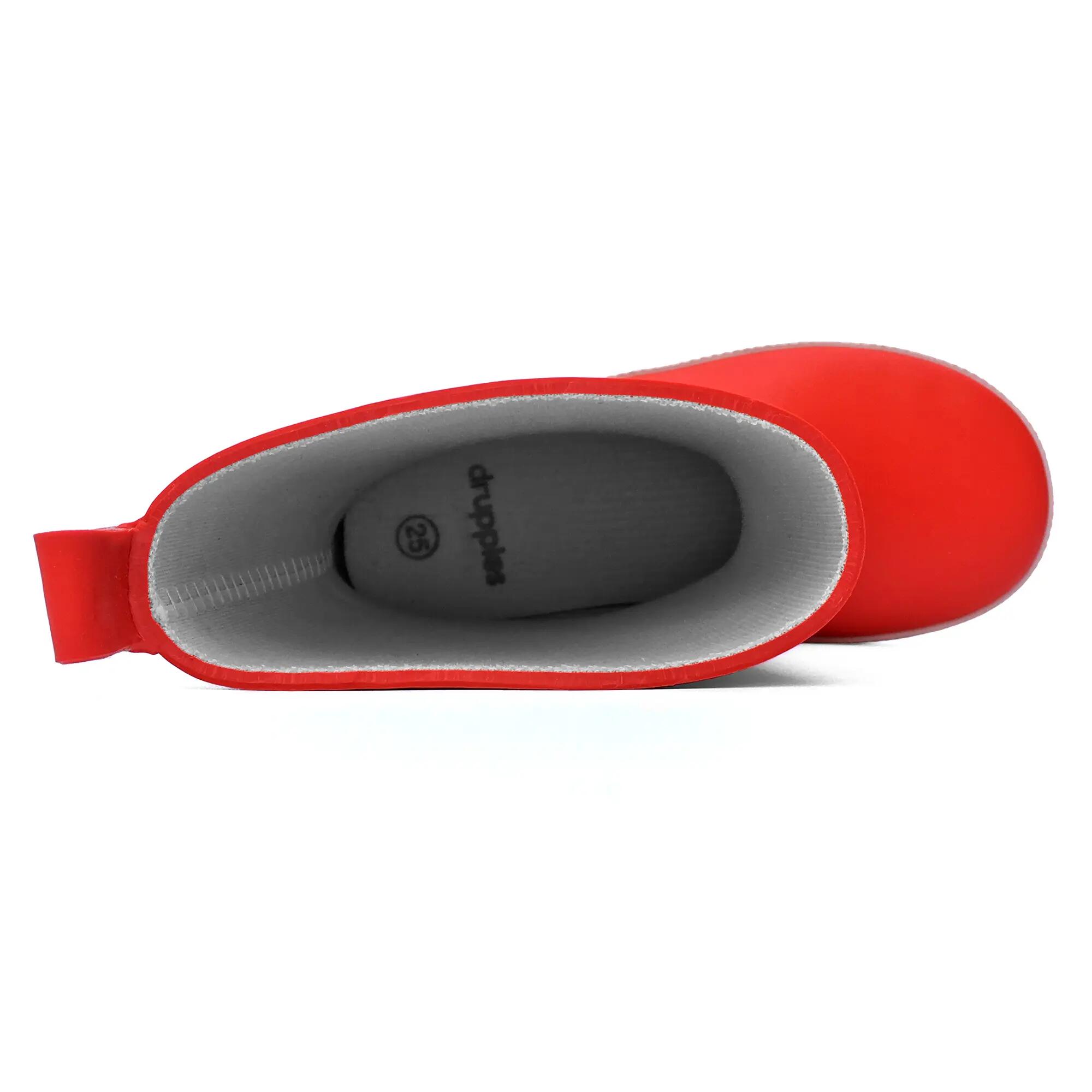 Regenlaarzen Dames - Natuurrubber Laarzen - Fashion - Rood - EU 37 6/9