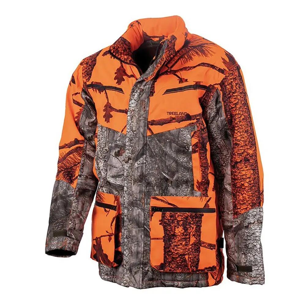 Veste De Poste Treeland Warm Hunt Camo Orange 2/5