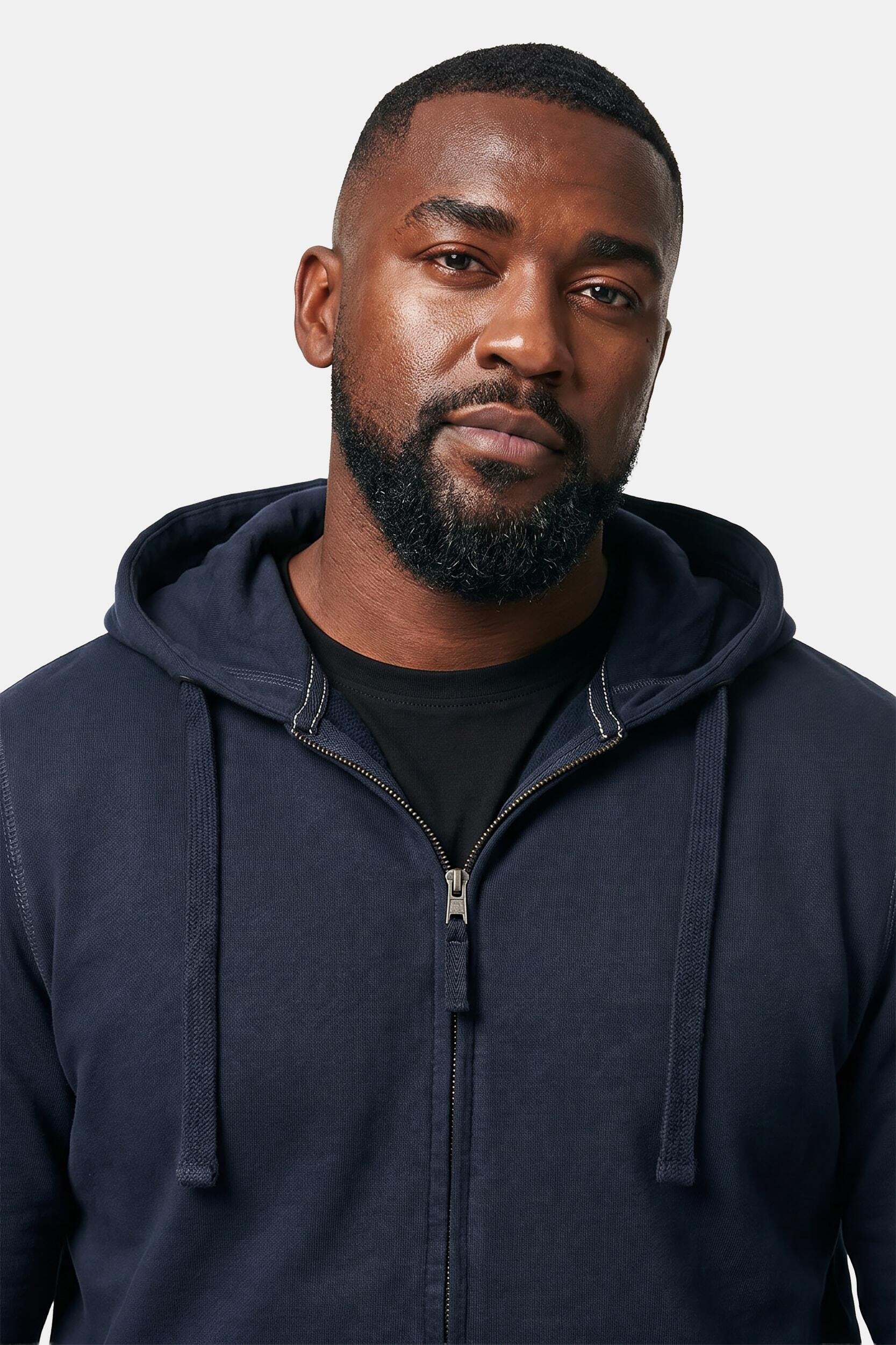 Heren Hoodie-jack sweat 5/7