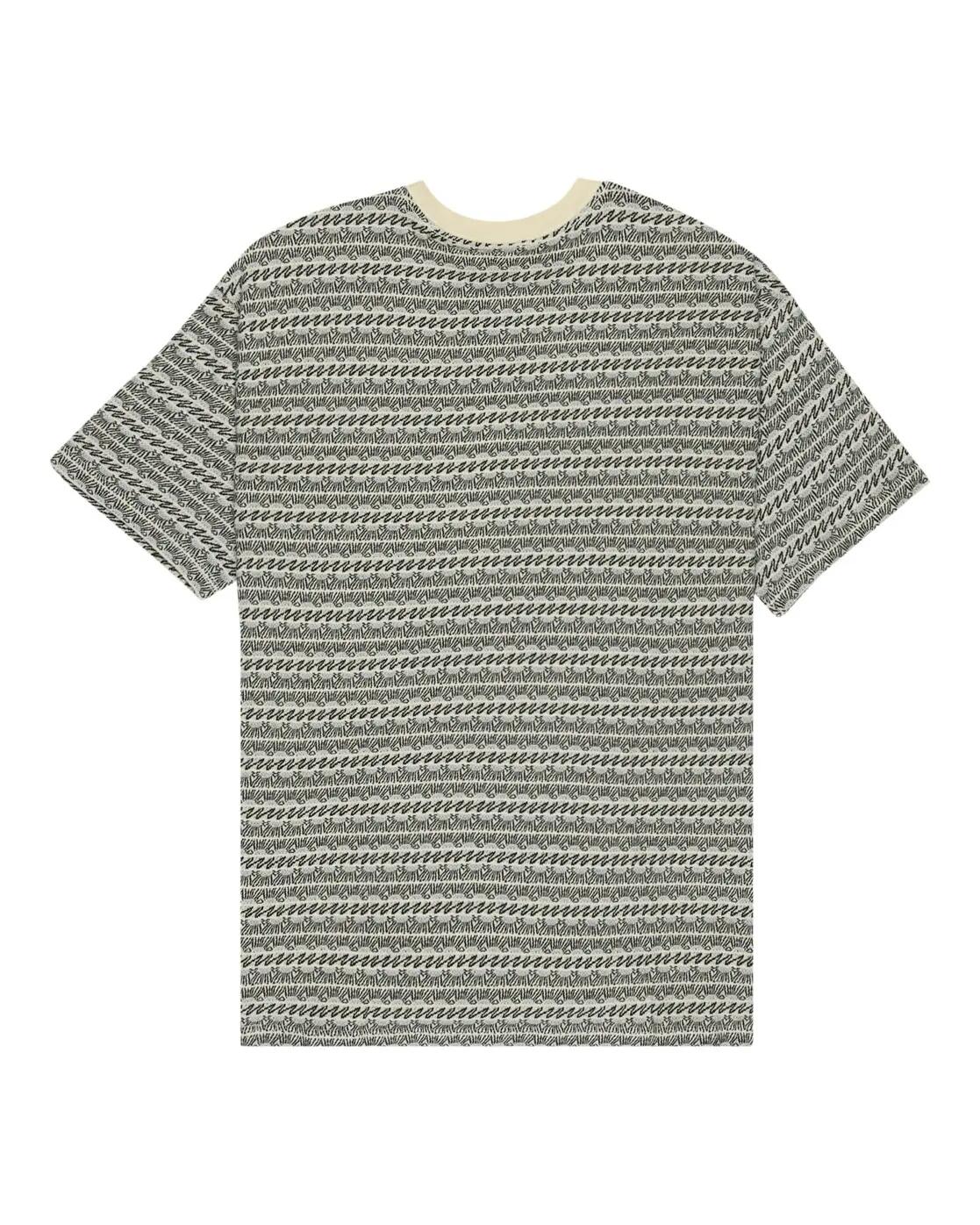 T-shirt met korte mouwen OKANO JACQUARD Weiss Heren 2/4