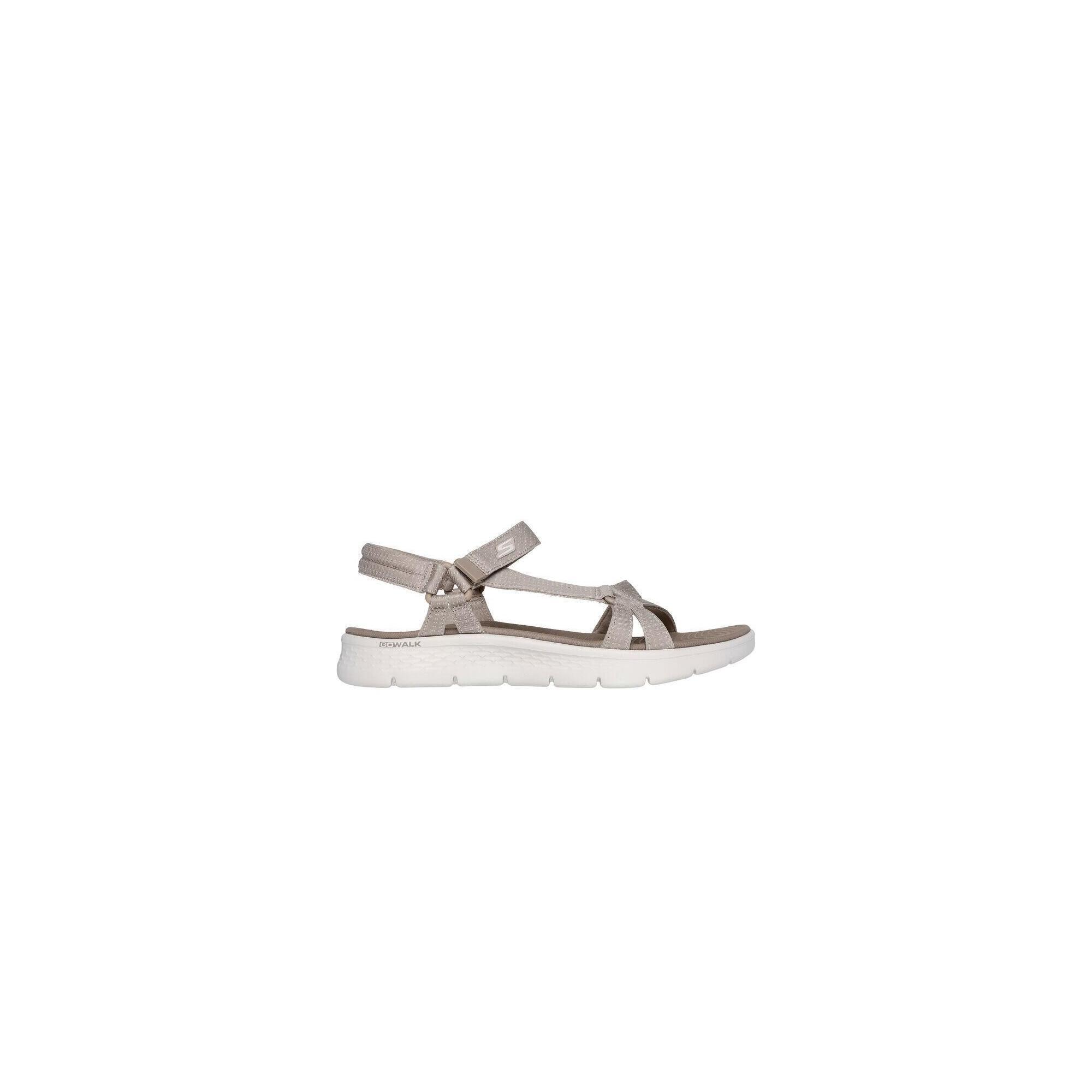Sandale Skechers Model Go Walk Flex Sandal Culoare Maro Deschis