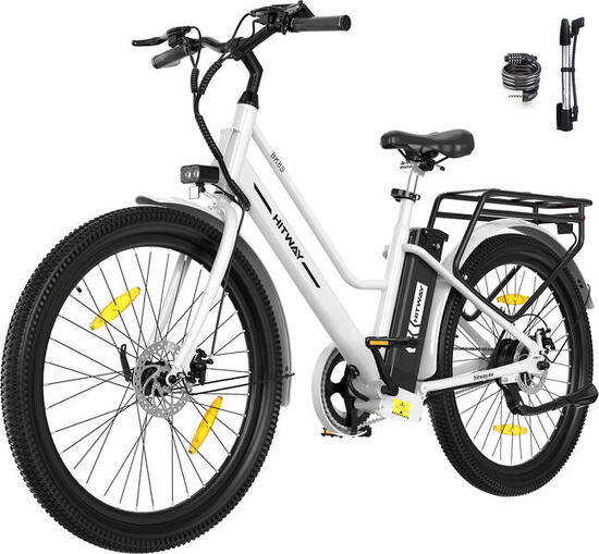 27,5" Vélo de ville électrique cadre bas 13Ah batterie amovible BK8S APP