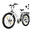 27,5" Bicicletă electrică urbană cadru jos baterie detașabilă 13Ah BK8S APP