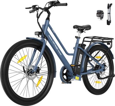27,5" elektrische stadsfiets lage instap uitneembare accu 13ah bk8s app