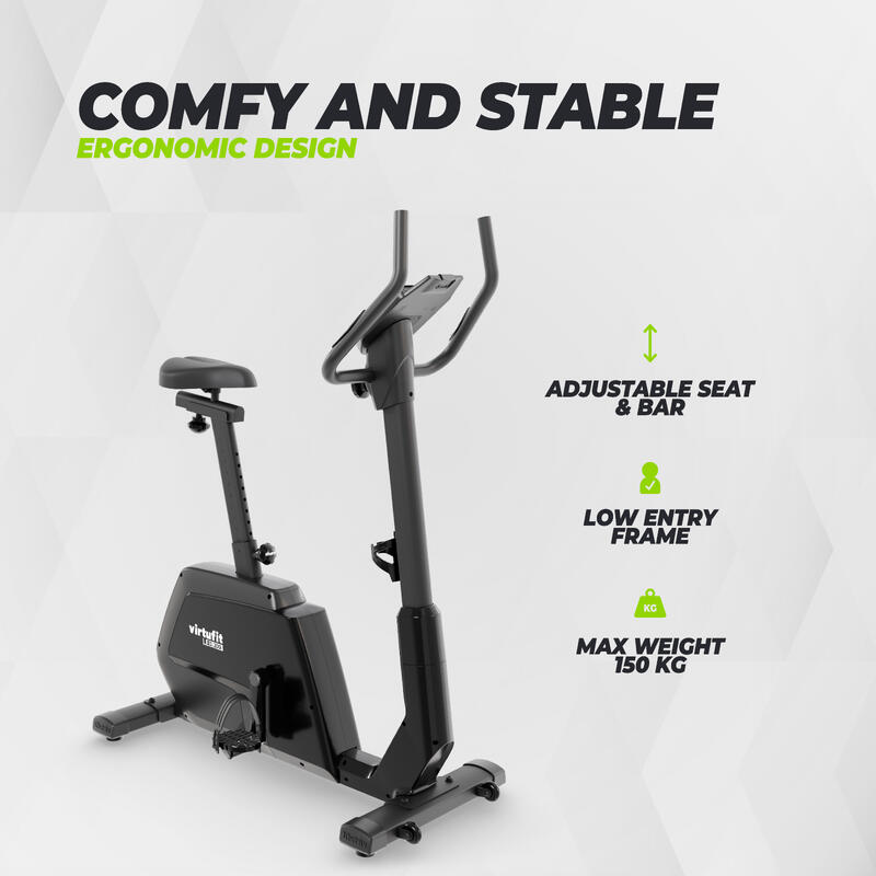 Bicicleta de exercitii VirtuFit Low Entry Bike 1.2i cu rezistenta magnetica