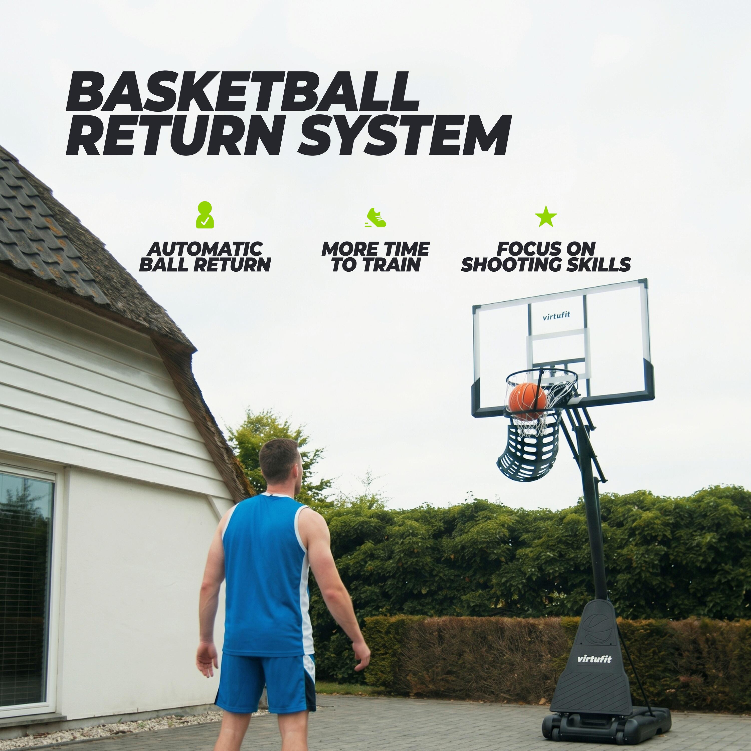 Sistema di ritorno del basket 2/6