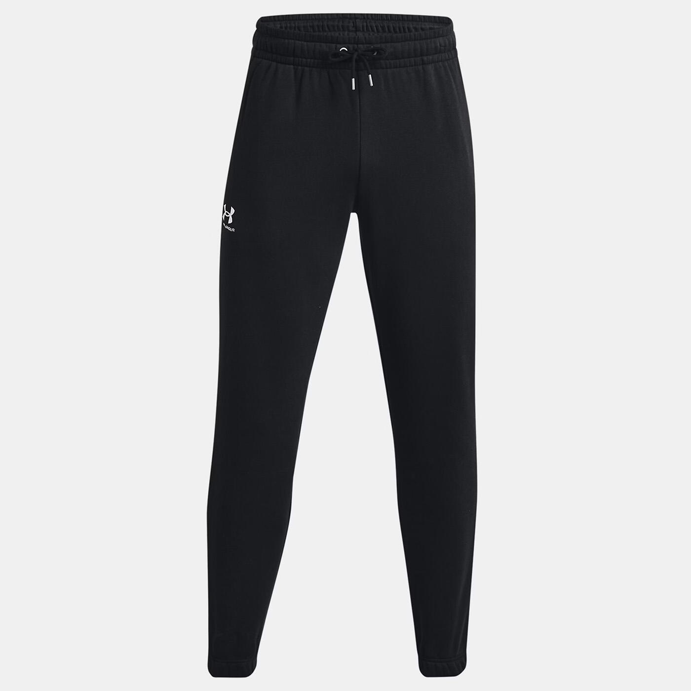 Pantalon de Jogging UA Icon Fleece Noir Joggers pour homme 3/7